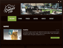 Tablet Screenshot of centarcaffe-umag.com